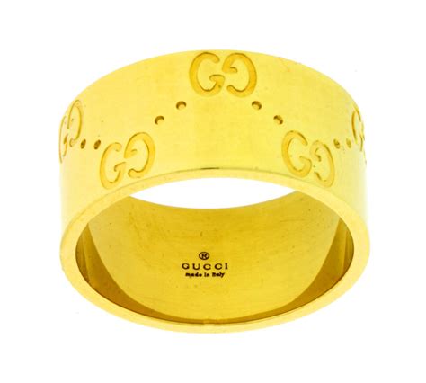 gucci icon ring 18k.